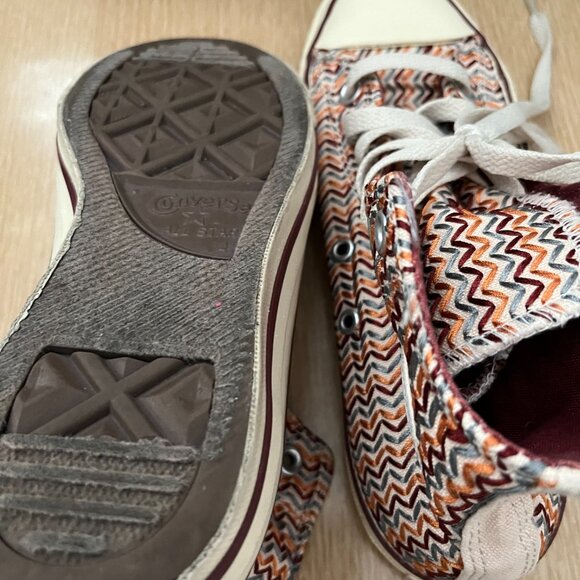 EUC CTAS Converse missoni style multicolor (6W / 4M) KICKS - Picture 5 of 7